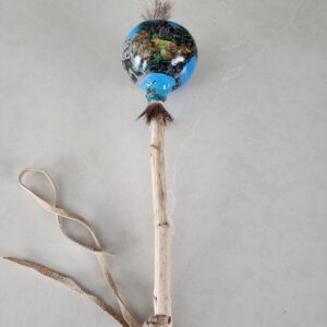 Hand Painted Bear Rattle